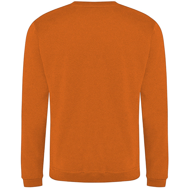 Orange - Back - Pro RTX Mens Pro Sweatshirt