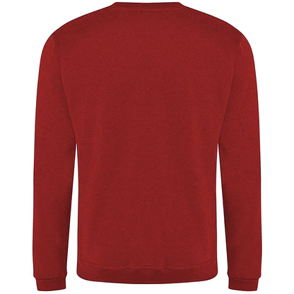 Red - Back - PRO RTX Mens Pro Sweatshirt