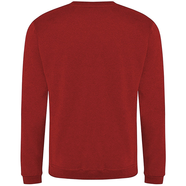Red - Back - Pro RTX Mens Pro Sweatshirt