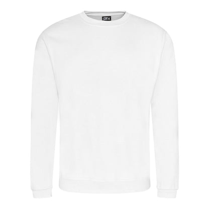White - Front - PRO RTX Mens Pro Sweatshirt