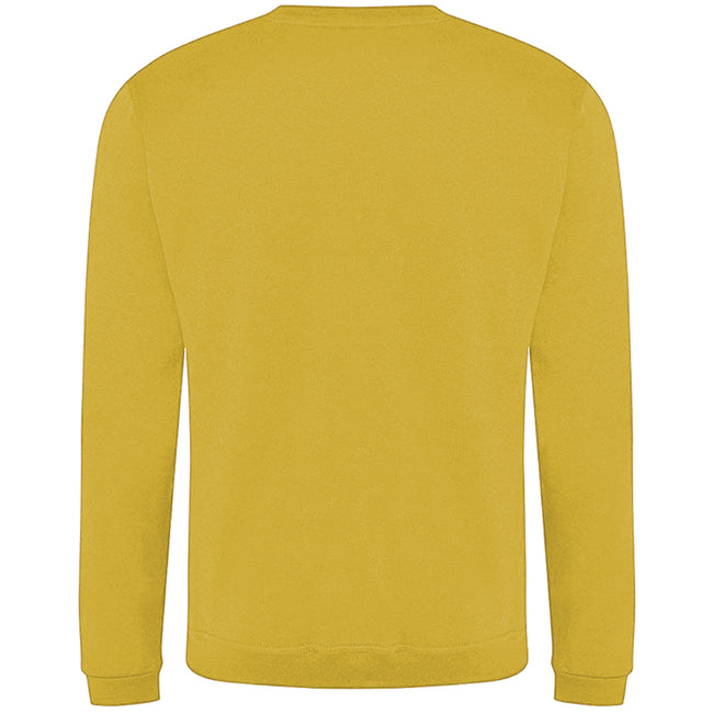 Yellow - Back - Pro RTX Mens Pro Sweatshirt