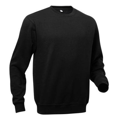 Black - Front - PRO RTX Mens Pro Sweatshirt