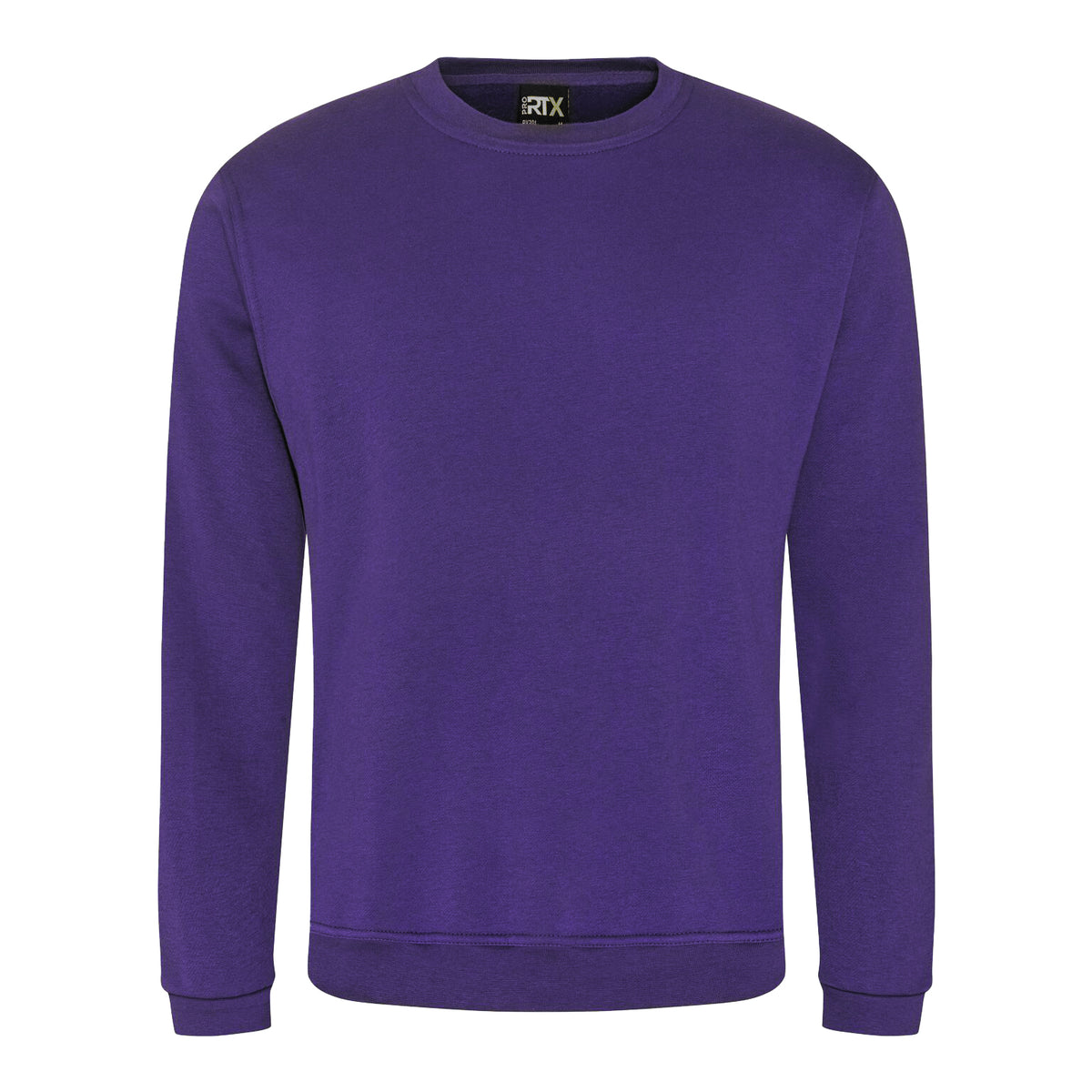 Purple - Front - PRO RTX Mens Pro Sweatshirt