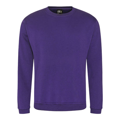 Purple - Front - PRO RTX Mens Pro Sweatshirt