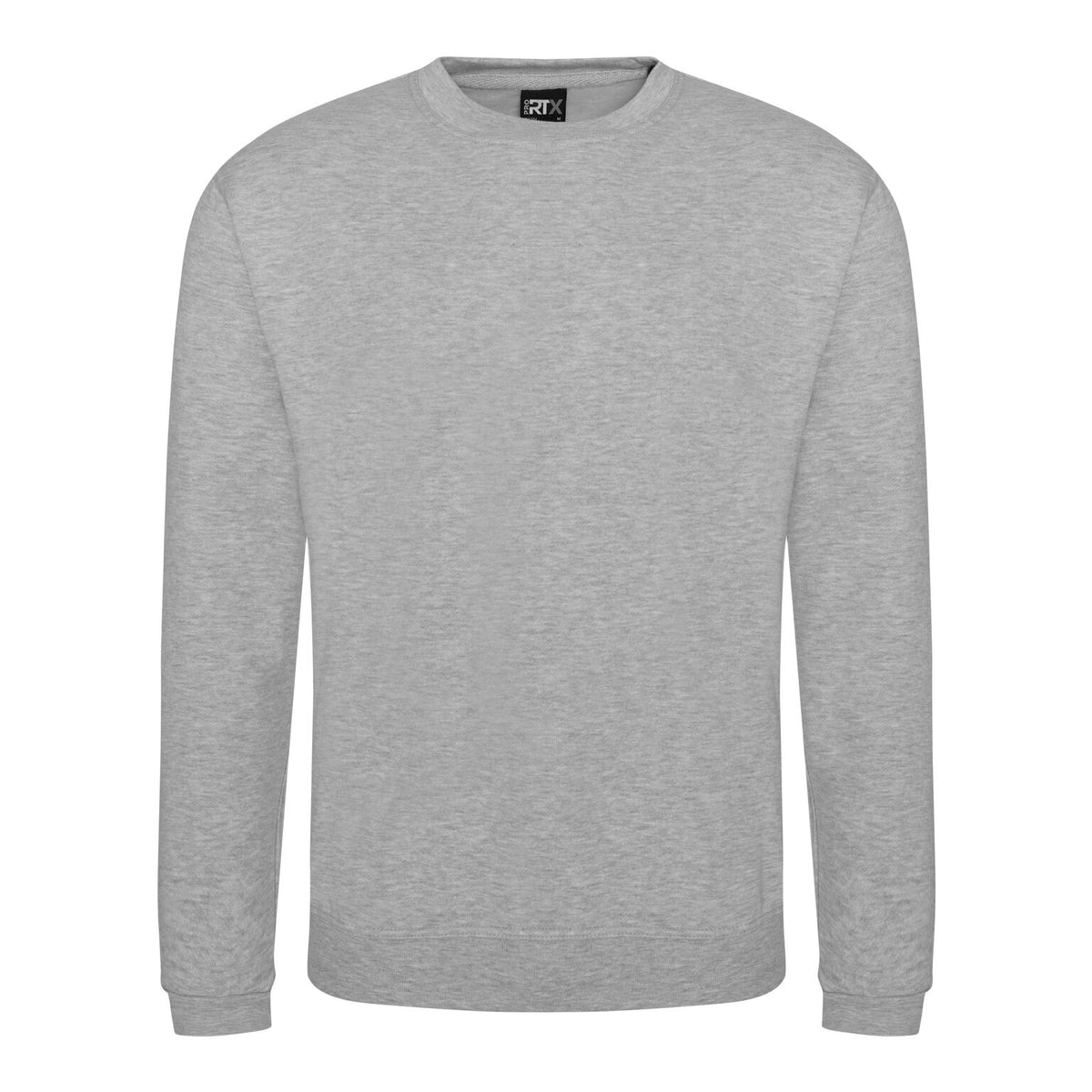 Heather Grey - Front - PRO RTX Mens Pro Sweatshirt