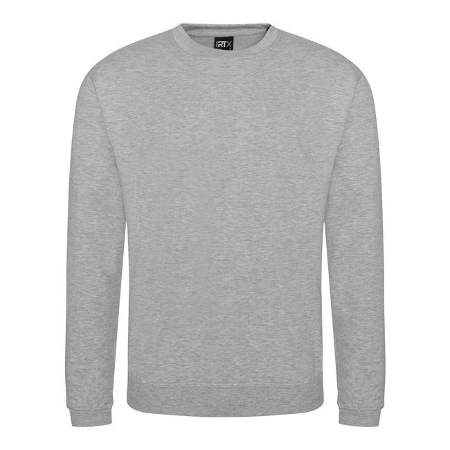 Heather Grey - Front - Pro RTX Mens Pro Sweatshirt