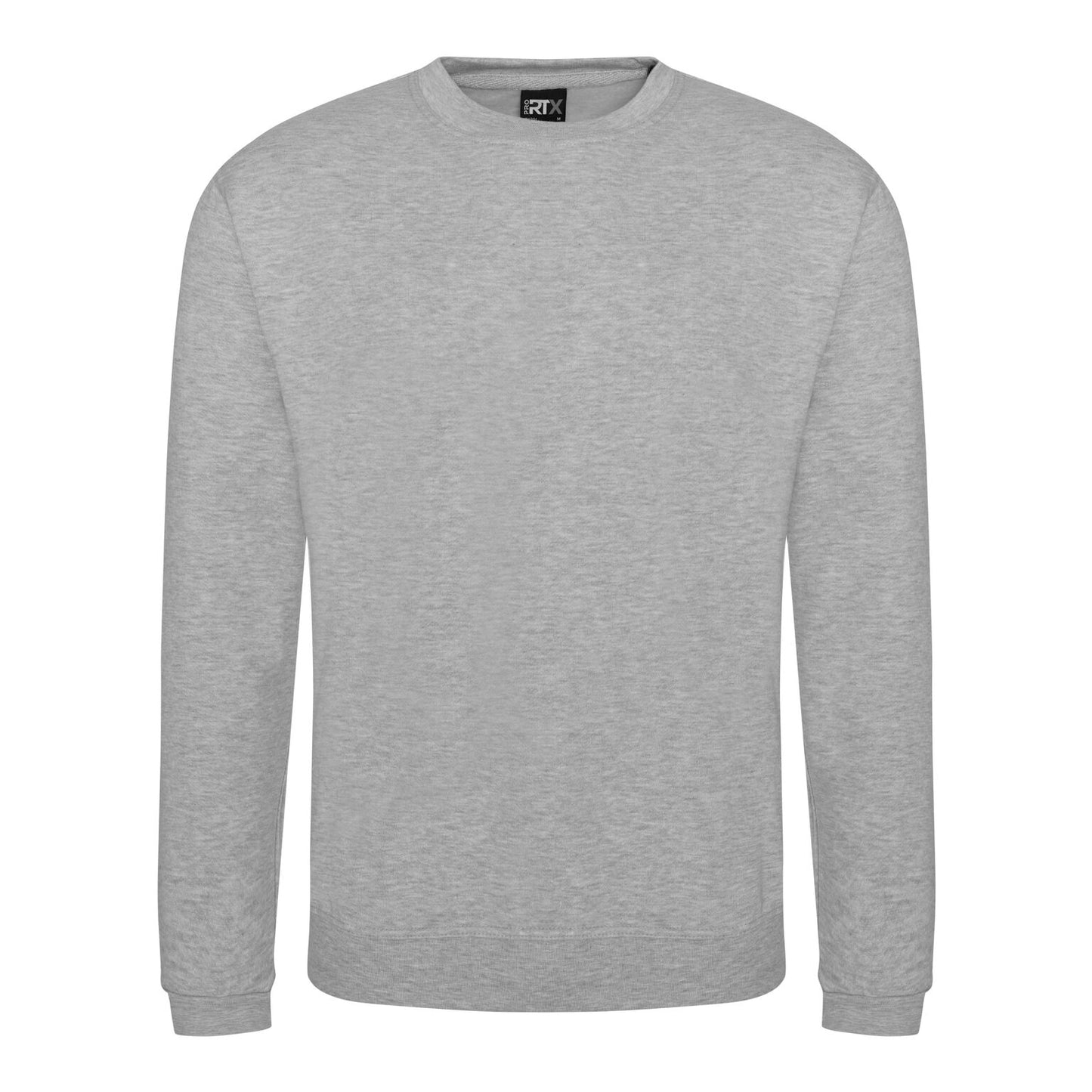 Heather Grey - Front - PRO RTX Mens Pro Sweatshirt