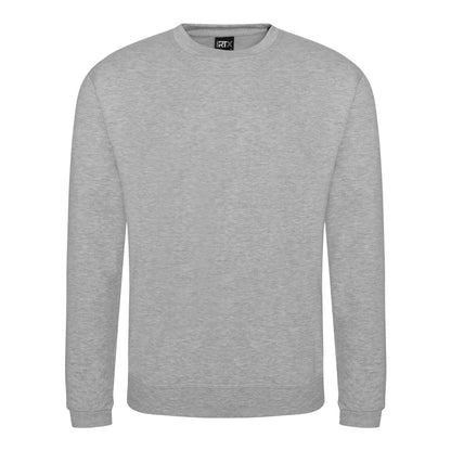 Heather Grey - Front - PRO RTX Mens Pro Sweatshirt