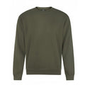 Khaki Green - Front - Pro RTX Mens Pro Sweatshirt