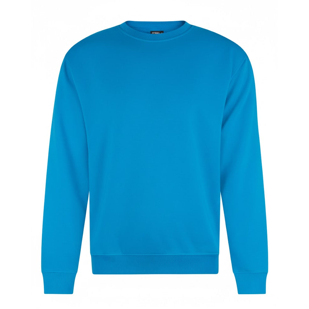 Turquoise Blue - Front - PRO RTX Mens Pro Sweatshirt