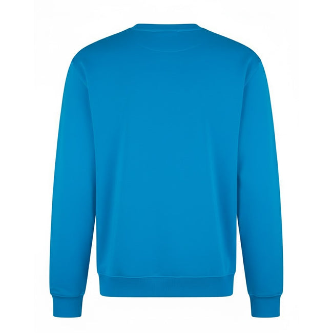 Turquoise Blue - Back - Pro RTX Mens Pro Sweatshirt