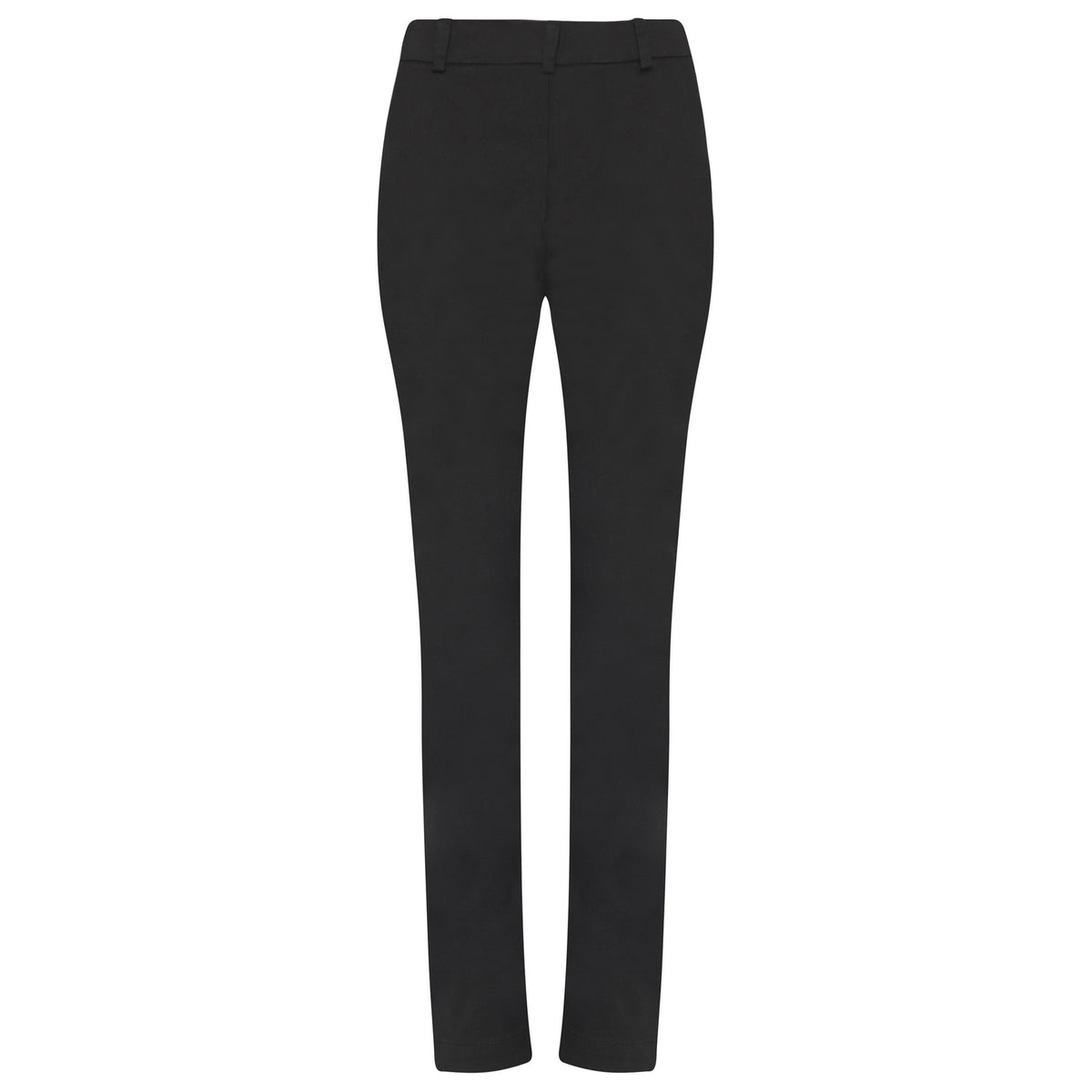 Black - Back - AWDis So Denim Womens-Ladies Lily Slim Chinos