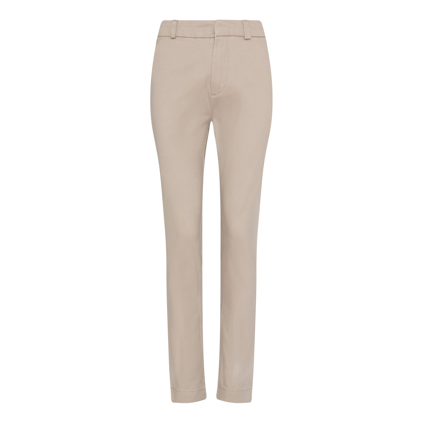 Stone - Front - AWDis So Denim Womens-Ladies Lily Slim Chinos