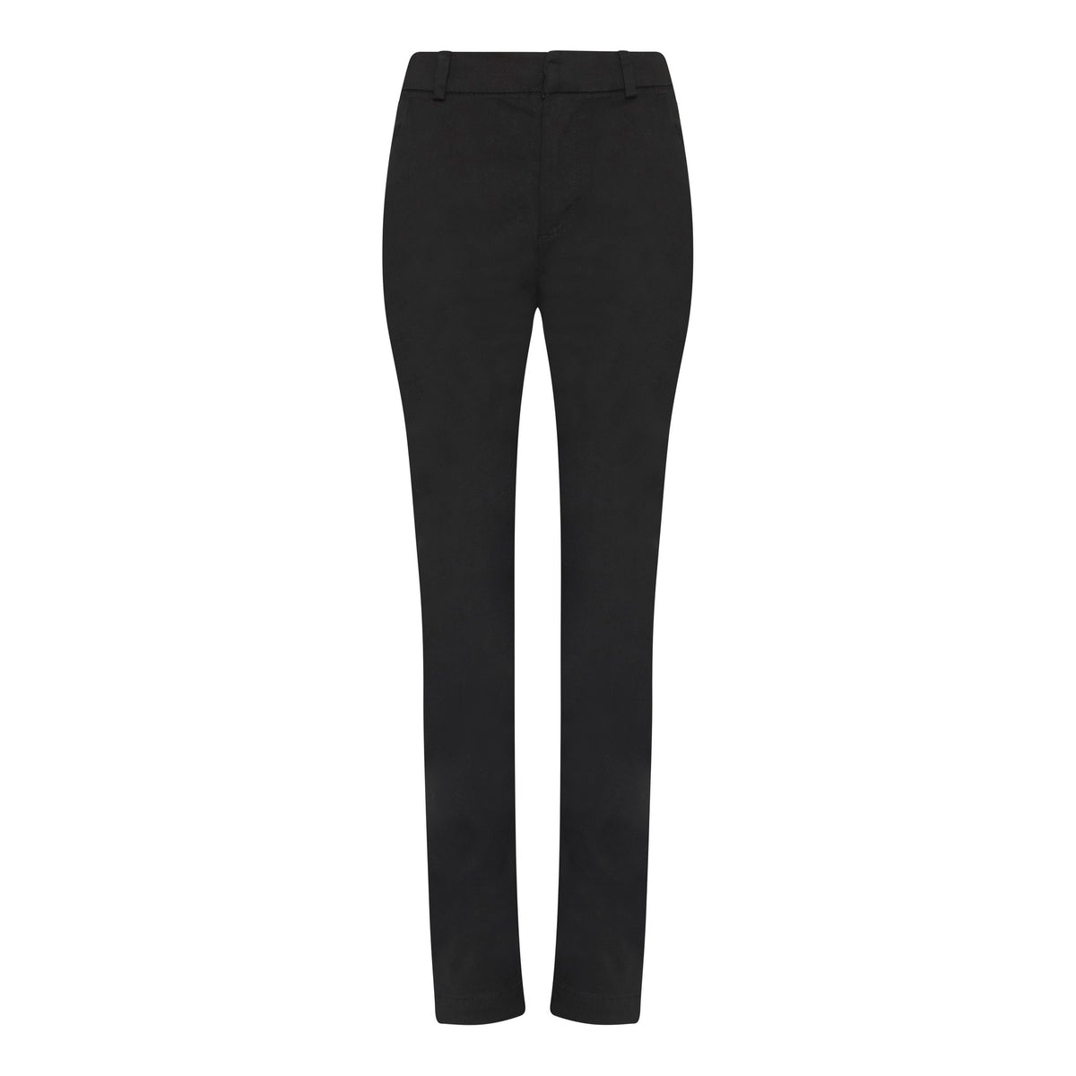 Black - Front - AWDis So Denim Womens-Ladies Lily Slim Chinos