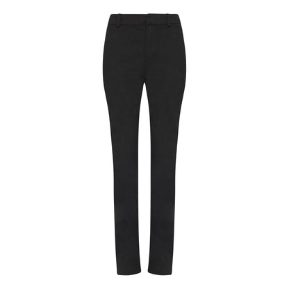 Black - Front - AWDis So Denim Womens-Ladies Lily Slim Chinos