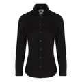 Black - Front - AWDis So Denim Womens-Ladies Lucy Denim Shirt