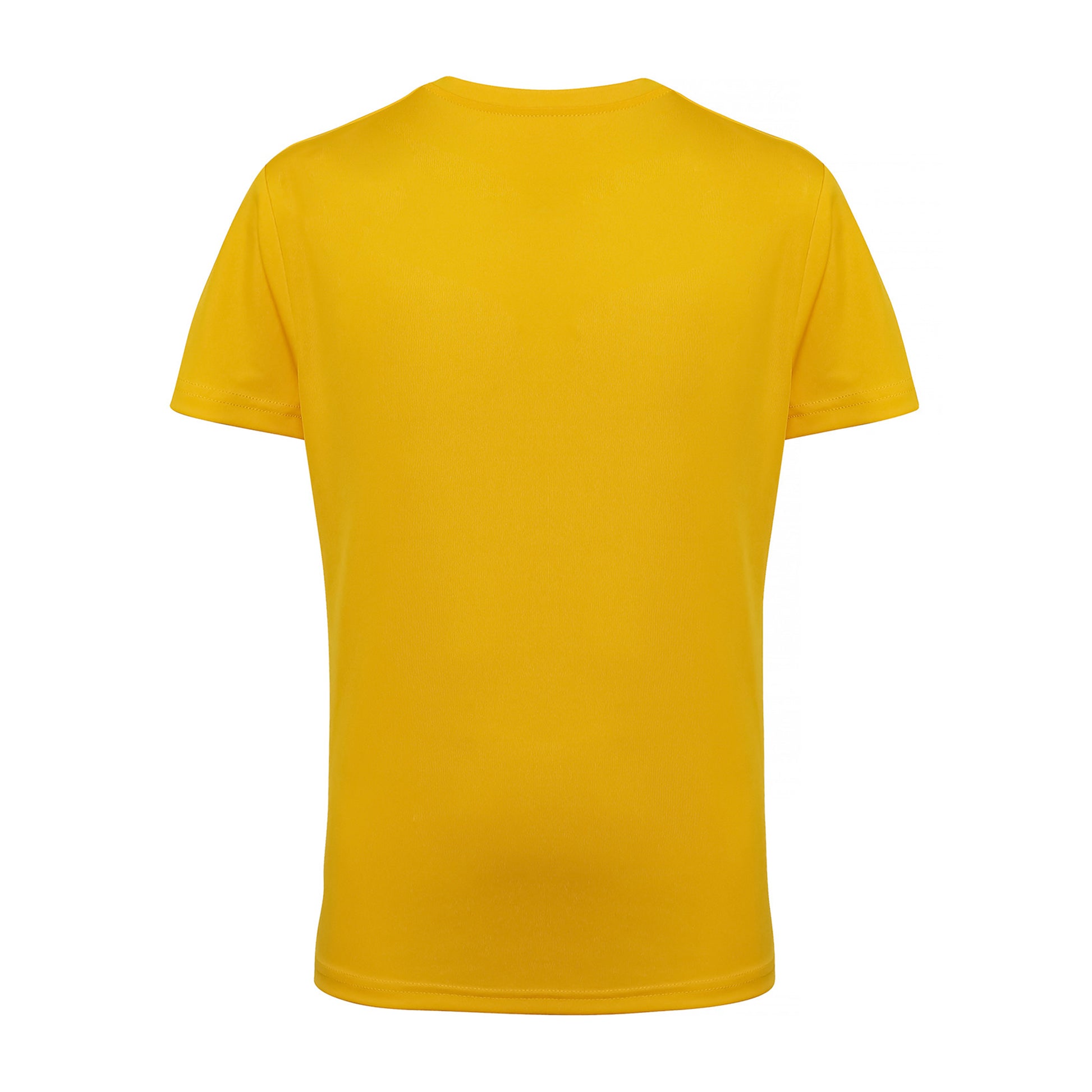 Sun Yellow - Back - TriDri Unisex Childrens-Kids Performance T-Shirt