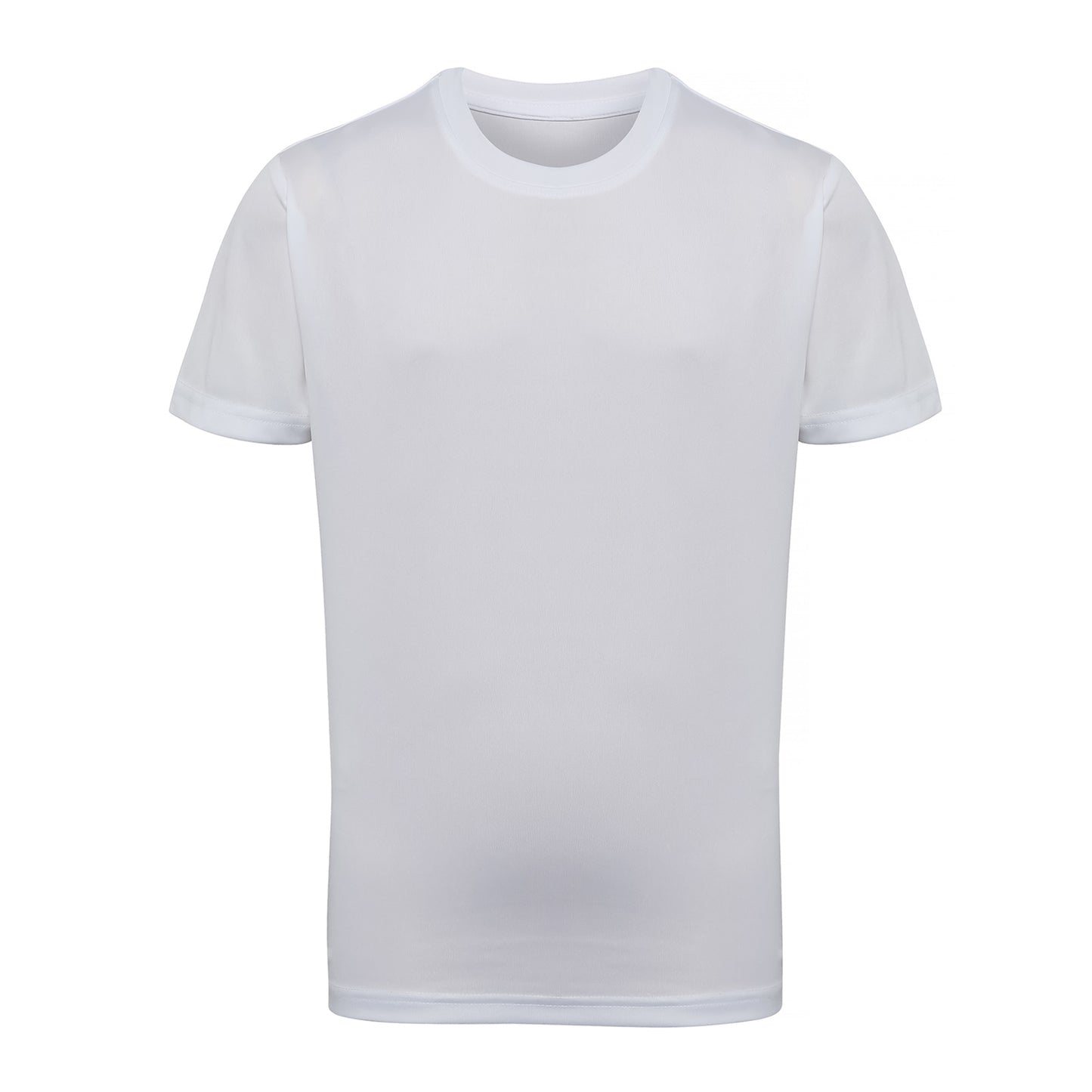 White - Front - TriDri Unisex Childrens-Kids Performance T-Shirt