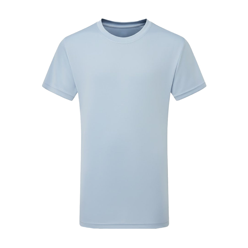 Light Blue - Front - TriDri Unisex Childrens-Kids Performance T-Shirt
