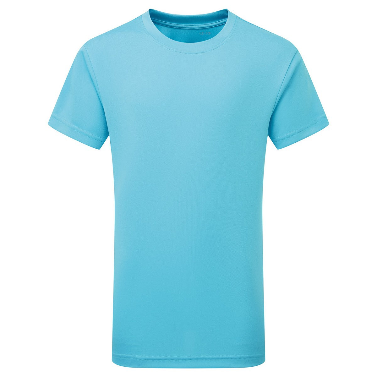 Turquoise - Front - TriDri Unisex Childrens-Kids Performance T-Shirt