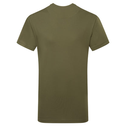 Olive - Back - TriDri Unisex Childrens-Kids Performance T-Shirt