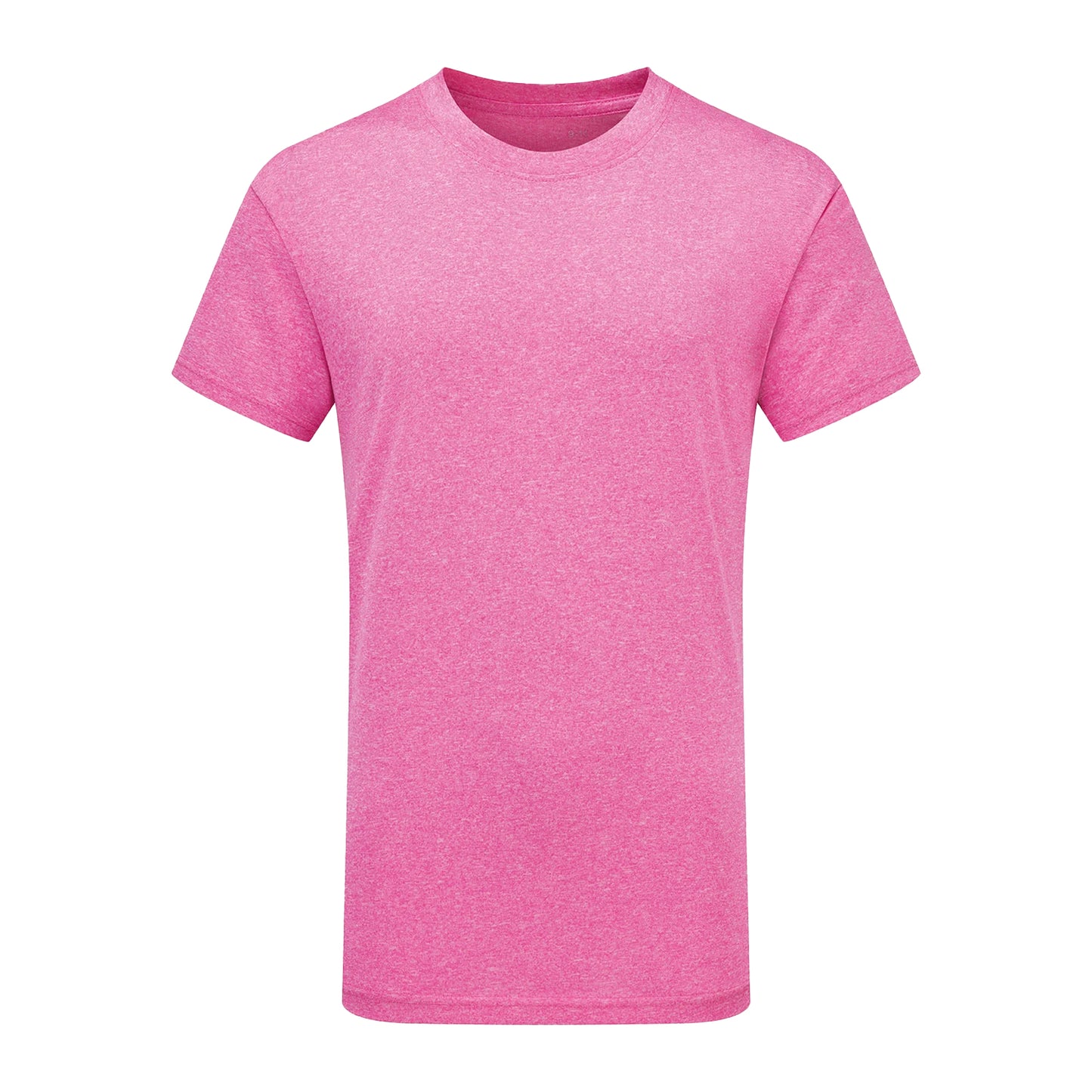 Pink Melange - Front - TriDri Unisex Childrens-Kids Performance T-Shirt