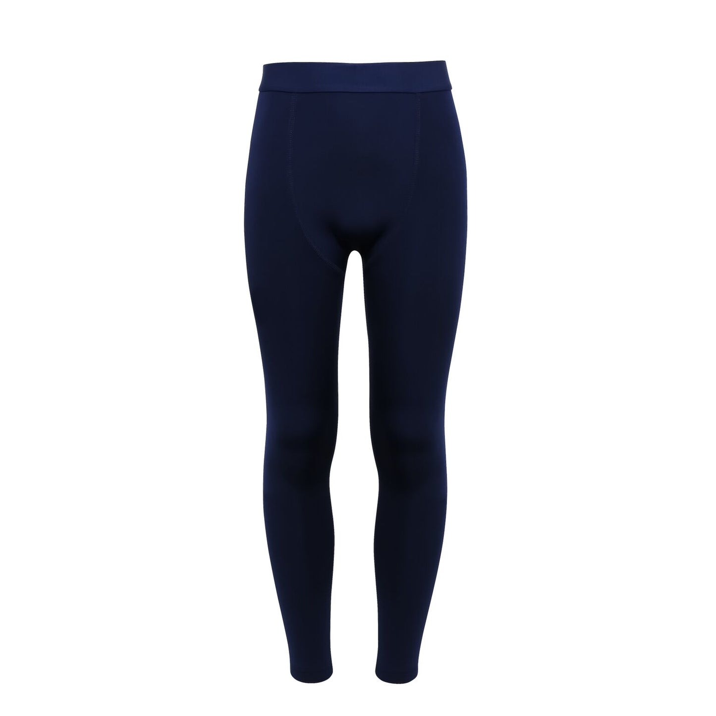 Navy - Front - TriDri Childrens-Kids Training Leggings