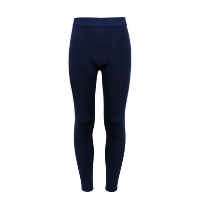 Navy - Front - TriDri Childrens-Kids Training Leggings