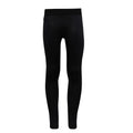 Black Camo - Front - TriDri Childrens-Kids Training Leggings