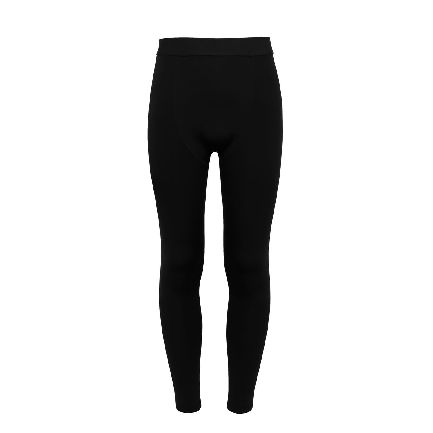 Black - Front - TriDri Childrens-Kids Training Leggings