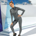 Charcoal - Pack Shot - TriDri Womens-Ladies Seamless 3D Fit Multi Sport Performance leggings
