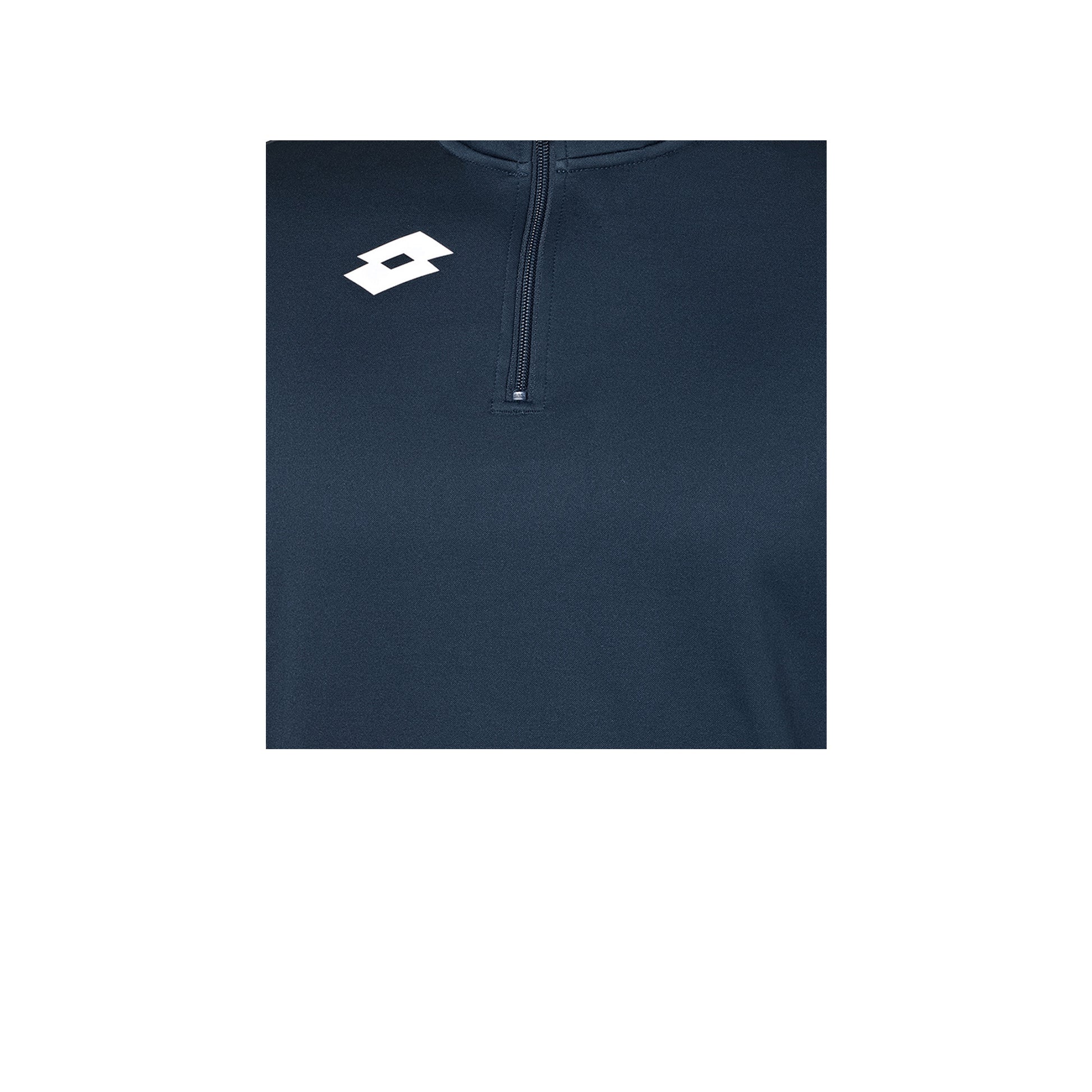 Navy - Back - Lotto Childrens Boys Delta Half Zip Sweatshirt