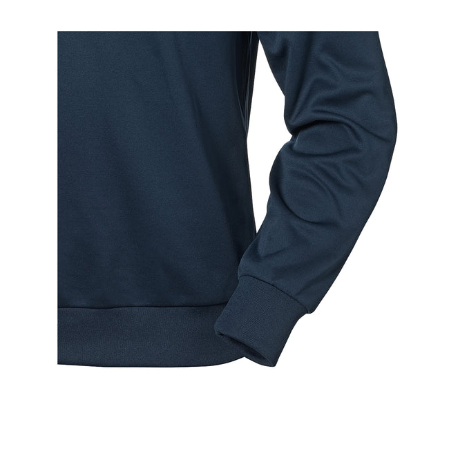 Navy - Side - Lotto Childrens Boys Delta Half Zip Sweatshirt