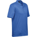 Azure Blue - Side - Stormtech Mens Eclipse H2X Dri Piqu Polo