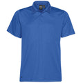 Azure Blue - Front - Stormtech Mens Eclipse H2X Dri Piqu Polo