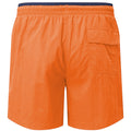 Orange-Navy - Back - Asquith & Fox Mens Swim Shorts