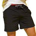Black-Red - Back - Asquith & Fox Mens Swim Shorts
