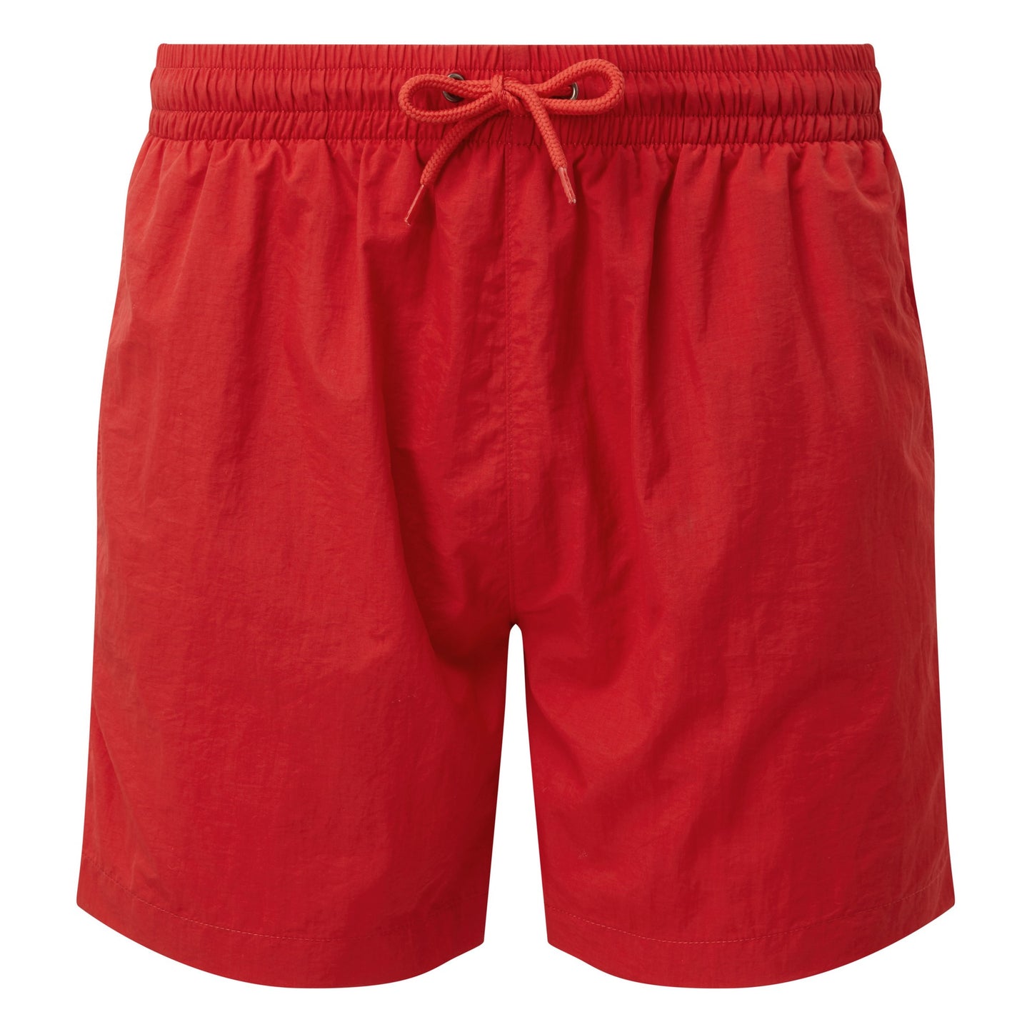 Red-Red - Front - Asquith & Fox Mens Swim Shorts