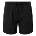Black-Black - Front - Asquith & Fox Mens Swim Shorts