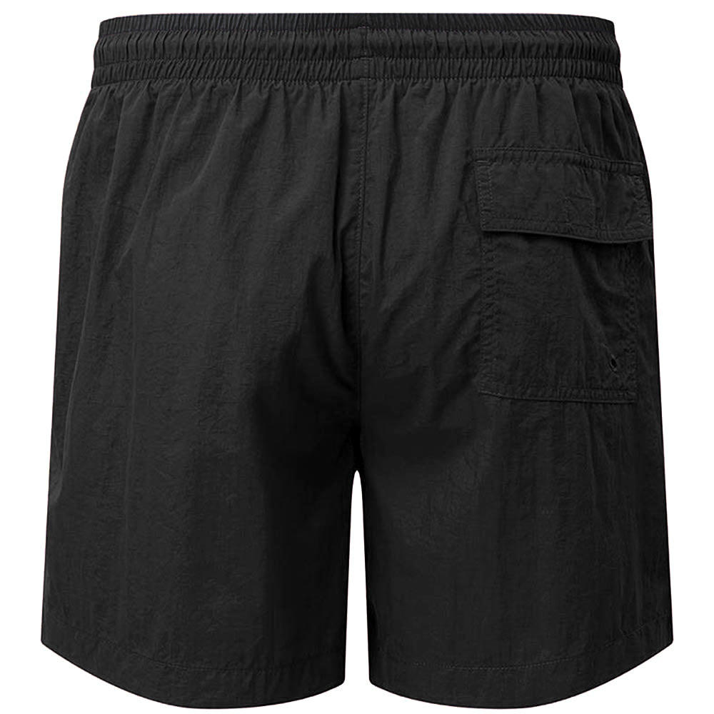 Black-Black - Back - Asquith & Fox Mens Swim Shorts
