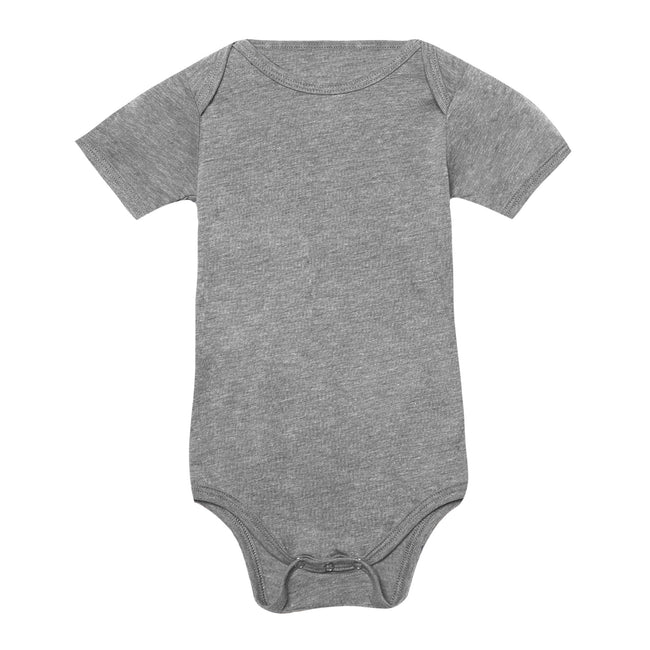 Grey Triblend - Front - Bella + Canvas Unisex Baby Triblend Short Sleeve Onesie