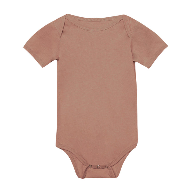 Mauve Triblend - Front - Bella + Canvas Unisex Baby Triblend Short Sleeve Onesie