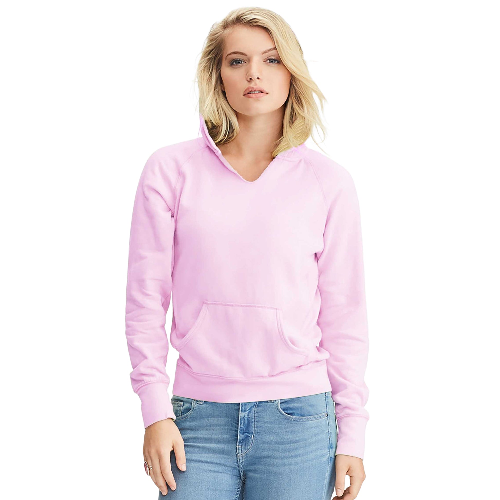 Blossom - Back - Comfort Colors Womens-Ladies Hooded Sweatshirt