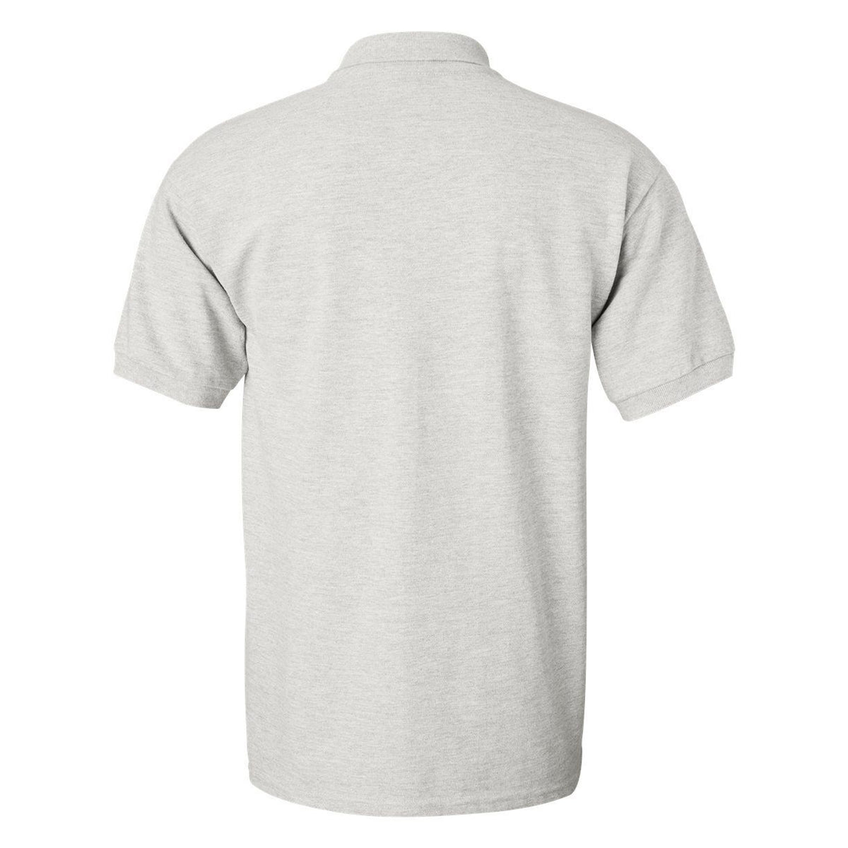 Heather Grey - Back - Henbury Mens Short Sleeved 65-35 Pique Polo Shirt