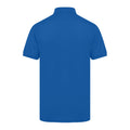 Royal - Back - Henbury Mens Short Sleeved 65-35 Pique Polo Shirt