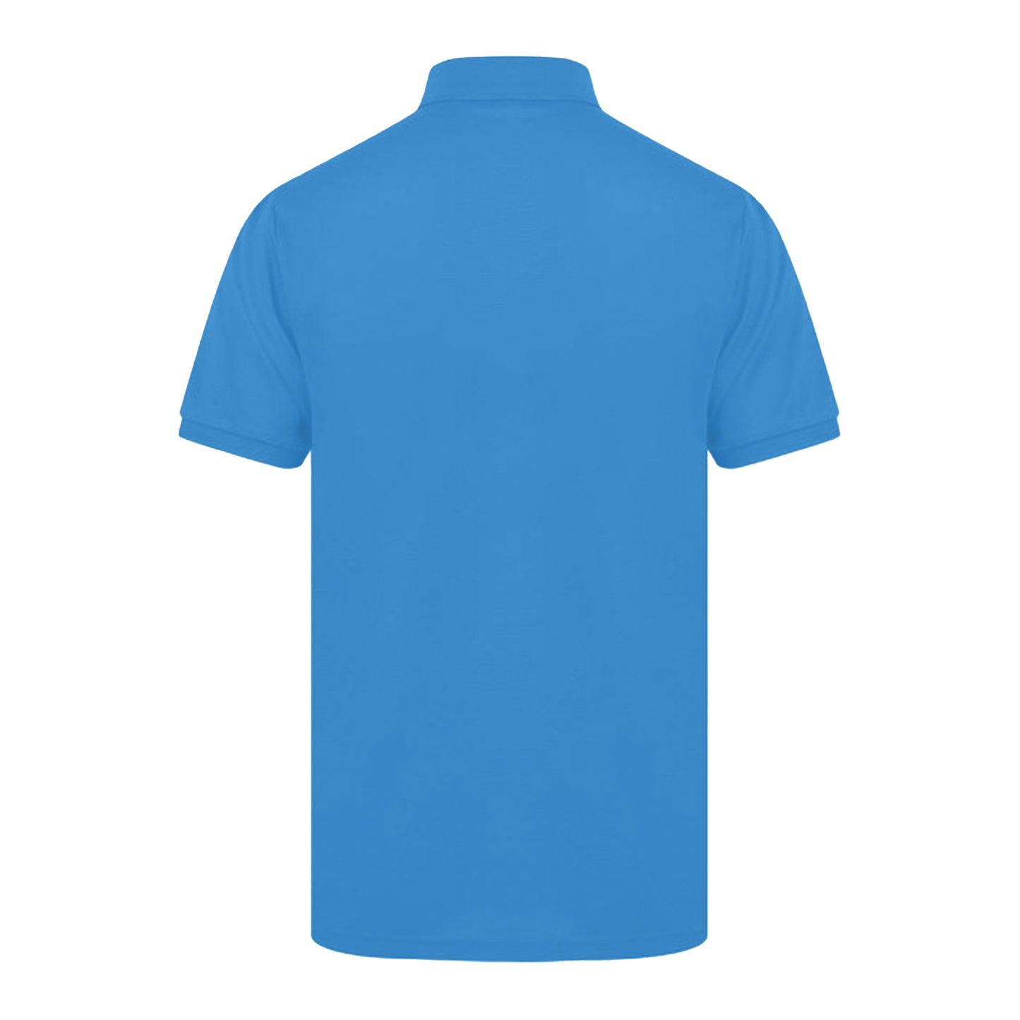 Sapphire Blue - Back - Henbury Mens Short Sleeved 65-35 Pique Polo Shirt