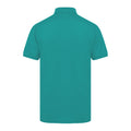 Jade - Back - Henbury Mens Short Sleeved 65-35 Pique Polo Shirt