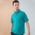 Jade - Lifestyle - Henbury Mens Short Sleeved 65-35 Pique Polo Shirt