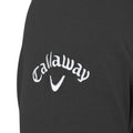 Black Onyx - Side - Callaway Mens Ribbed V Neck Merino Sweater