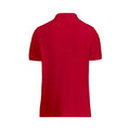 Vintage Red - Back - Henbury Womens-Ladies 65-35 Polo Shirt